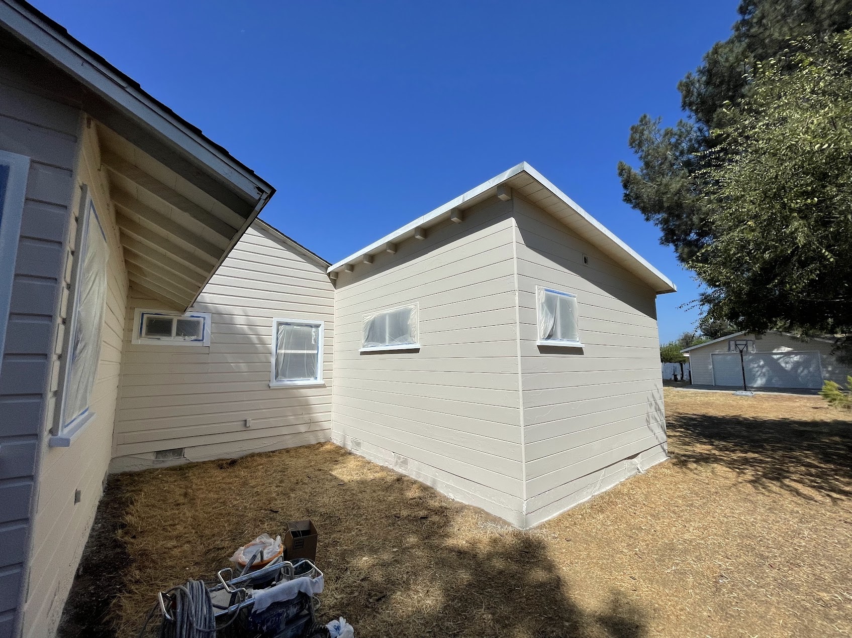 Power Washing finish example